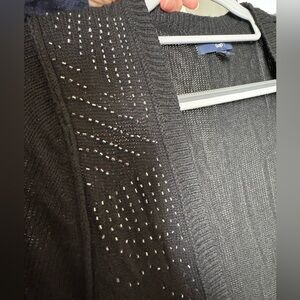 Gap Open Front Cardigan Sweater with Stud Detail